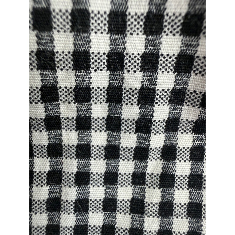 Vtg. Rabbit Designs Womens Black White Gingham Sheath Dress 16M Made in USA - Picture 7 of 12